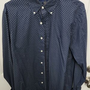 Polo Ralph Lauren Dark Blue Geometric Shirt
